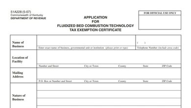 Kentucky Form 51A228 1 Kentucky Form 51A228