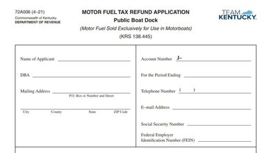Kentucky Form 72A006 1 Kentucky Form 72A006
