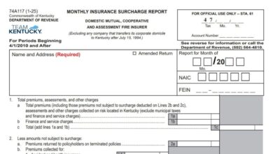 Kentucky Form 74A117 1 Kentucky Form 74A117
