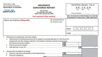 Kentucky Form 74A118A 1 Kentucky Form 74A118A