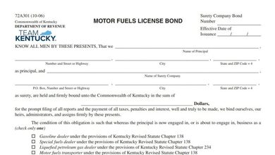 Kentucky Form 72A301 3 Kentucky Form 72A301