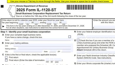 Illinois Form IL-1120-ST 3 Illinois Form IL-1120-ST