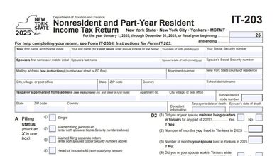 New York Form IT-203