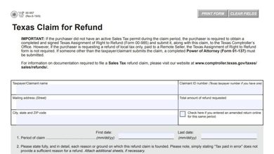 Texas Form 00-957 1 Texas Form 00-957